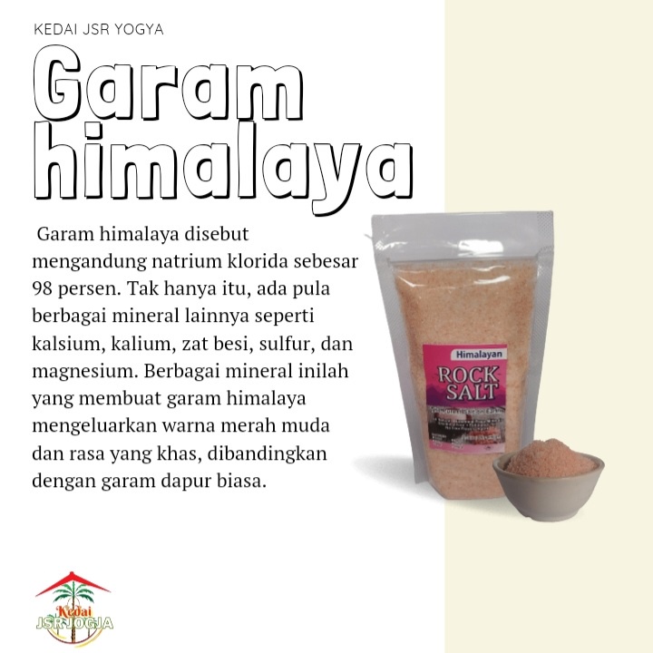 Garam Himalaya rock salt premium 1 kg