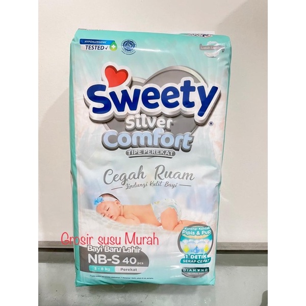 SWEETY SILVER COMFORT NBS-40 (TAPE/PEREKAT)