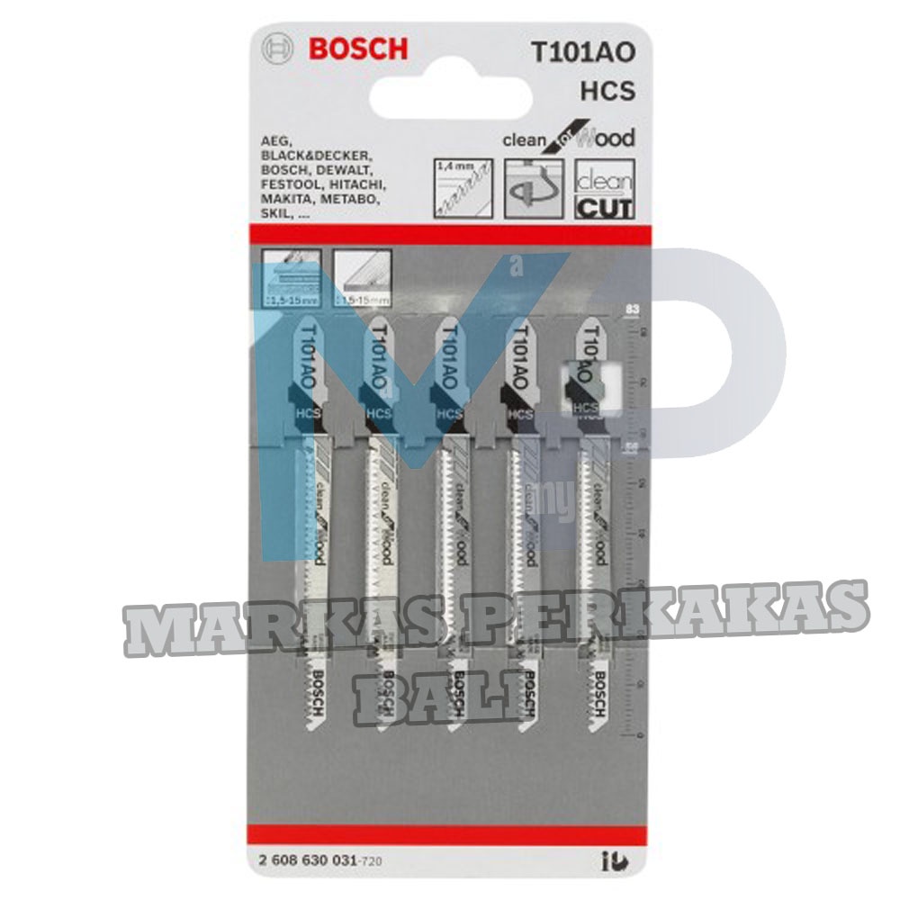 Bosch Mata Jigsaw T101AO Mata Gergaji Kayu Triplek Bosch Mata Jigsaw