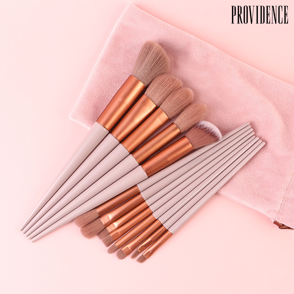 Providence 13pcs / Set Brush Foundation / Concealer / Bedak Ringan Untuk Makeup / Kosmetik Wanita