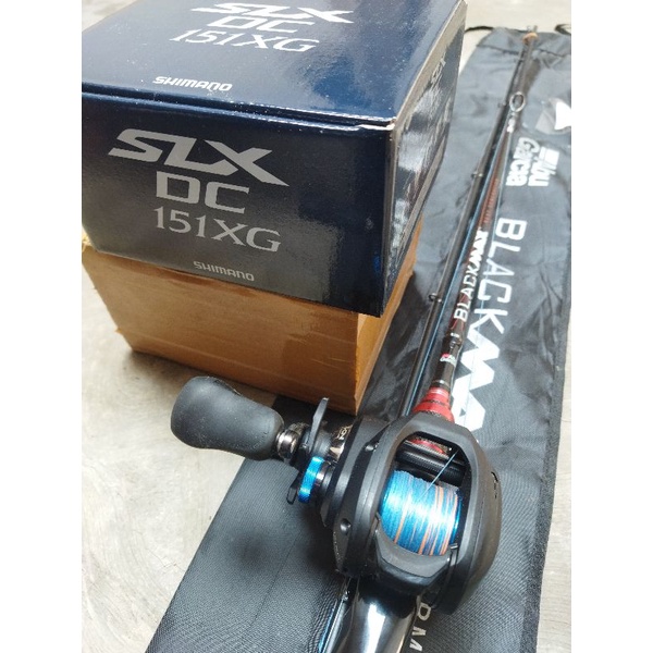 Set BaitCasting Reel Shimano & Rod Abu Garcia