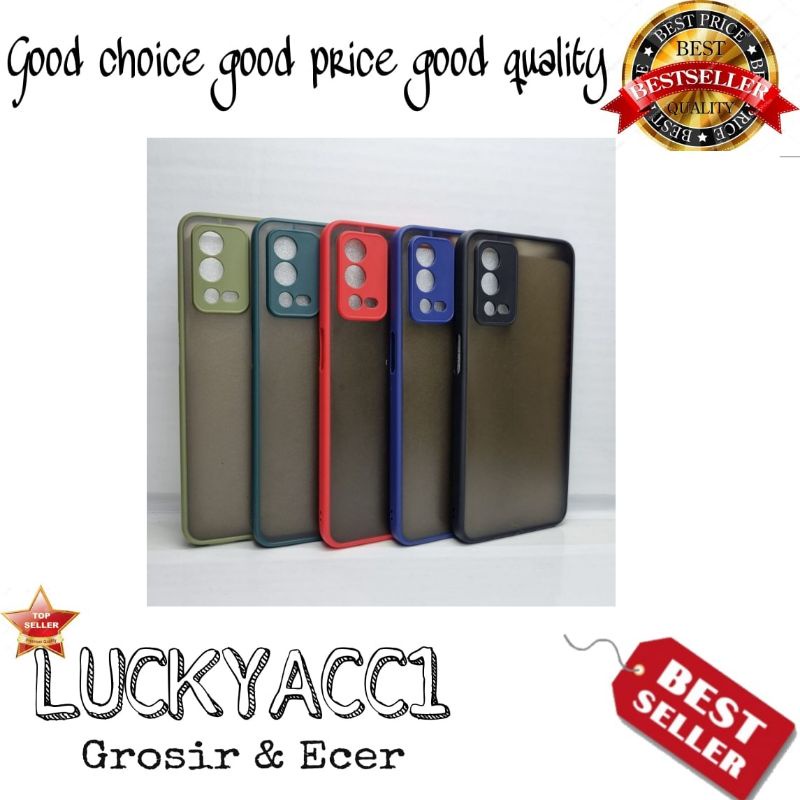 LC - softcase Aero Dove + pelindung kamera my choice Oppo A55 4G softcase bumper Case Aero casing My