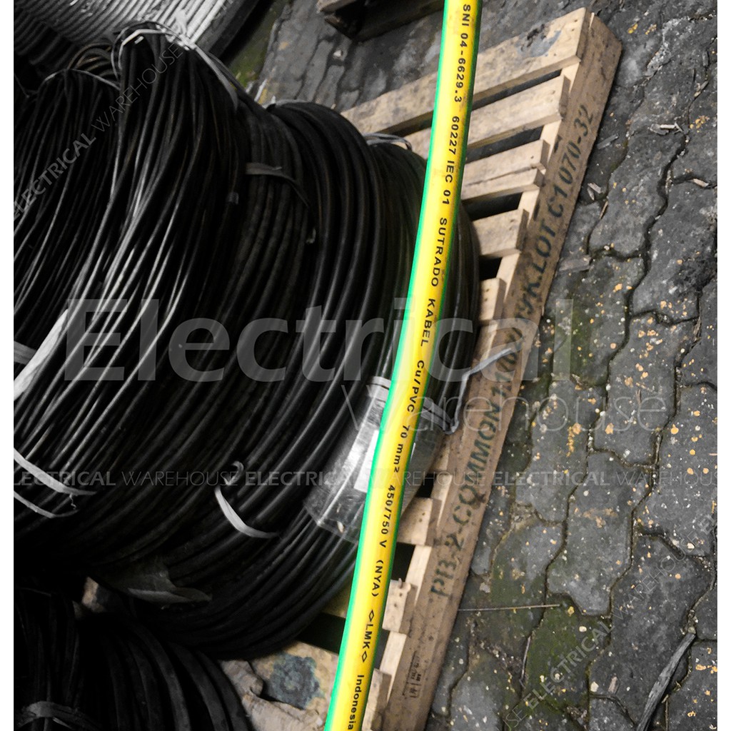 Kabel Listrik NYA 1x70mm2 SUTRADO ( 70 mm 70mm 70mm2 1x70mm 1x70 mm2 )