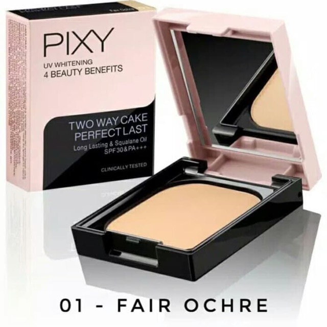 Pixy UV whitening Two Way Cake 4 beauty benefit