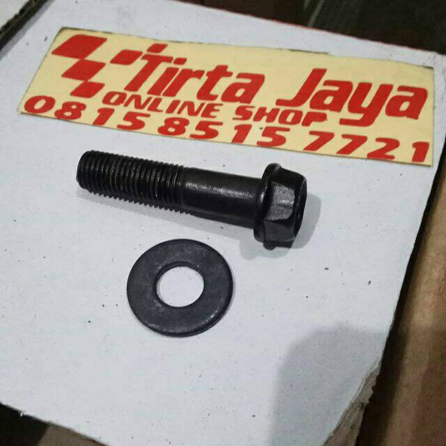 baut magnet kruk as bandul honda tiger bahan baja bukan original