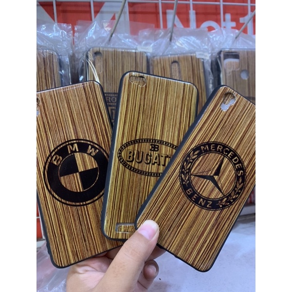 SOFT CASE MOTIF KAYU BERGAMBAR TIPE REDMI NOTE 9