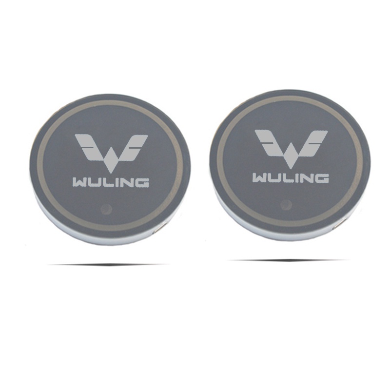 Coaster Gelas Air Luminous 7 Warna Untuk Wuling Confero Cortez Almaz Confero s