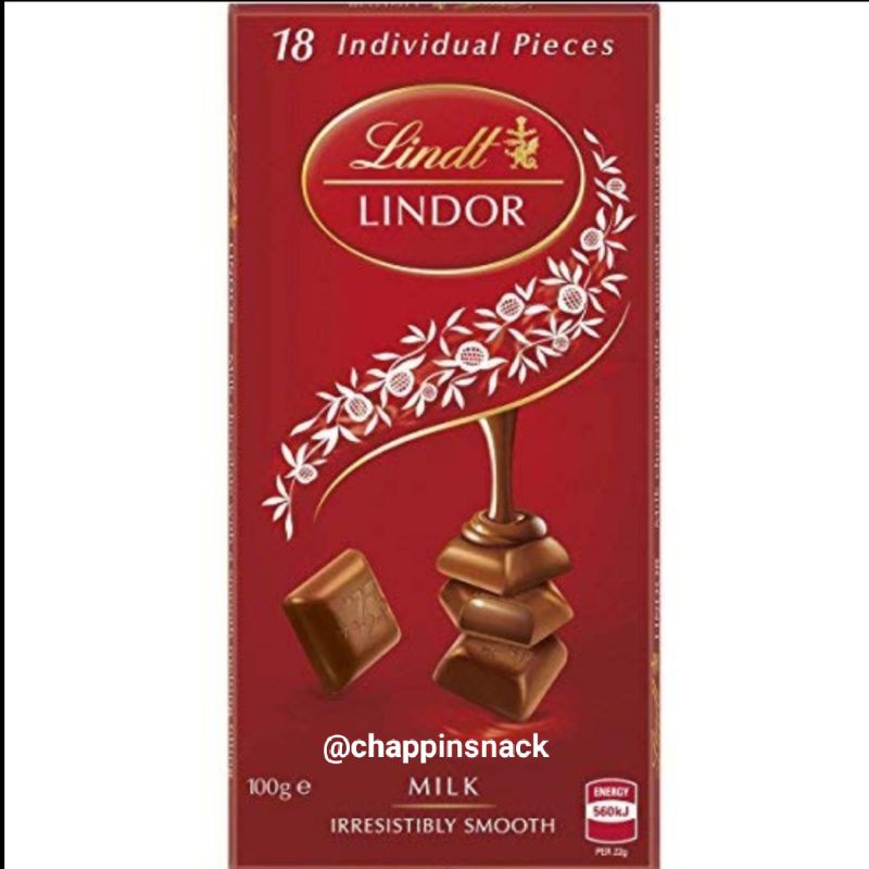 

Coklat lindt lindor milk dark white hazelnut chocolate cokelat import impor 100 valentine