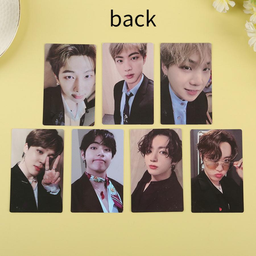 Kartu Pos Mini Desain KPOP BTS Untuk Koleksi