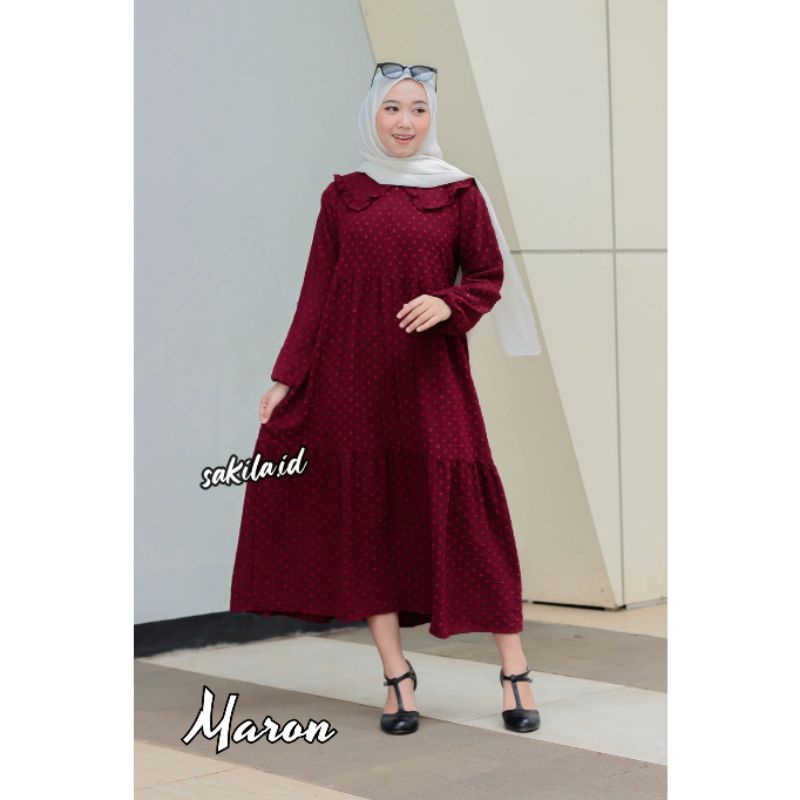 KINAN MIDI DRESS / DRESS VIRAL /  CRINGKEL URAGIRI