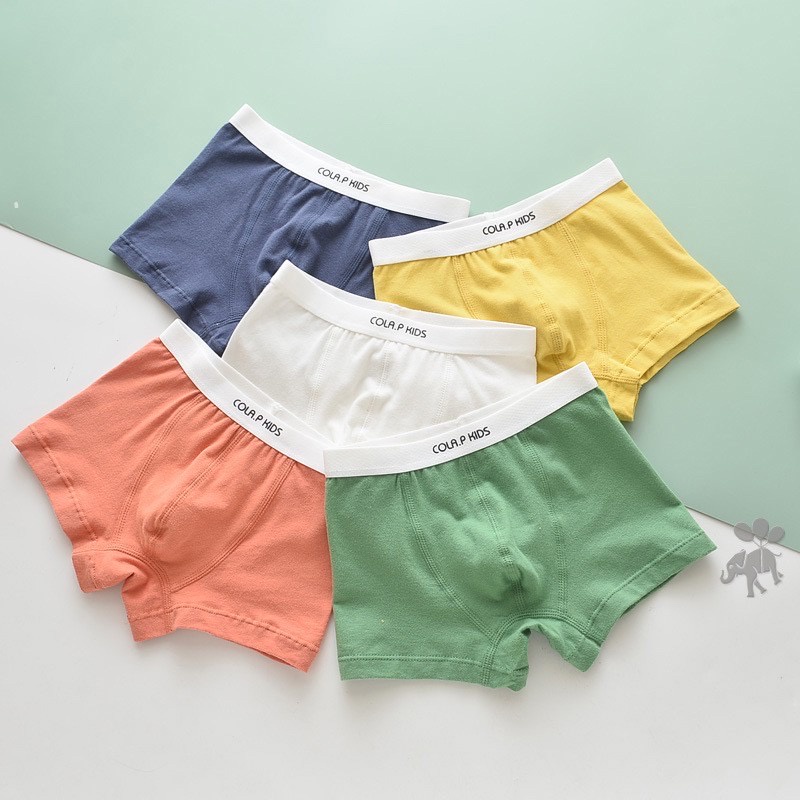 [Blisskids.id] Solid Color Boys Panties