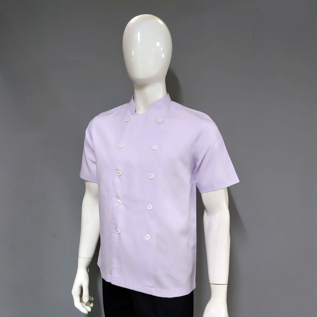 Chef Wear Baju Koki SS Pls Putih