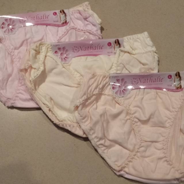 [3 PCS]CELANA DALAM WANITA NT 02/CD NATHALIE NT02/CELANA DALAM MINI