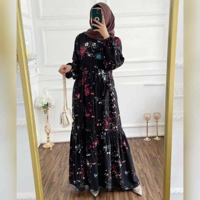 GLAMORA DRESS RAYON