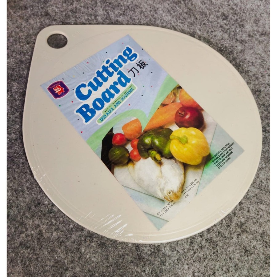 Talenan /Tatakan Dapur Bulat/Oval Diameter 280mm/Cutting Board Murah