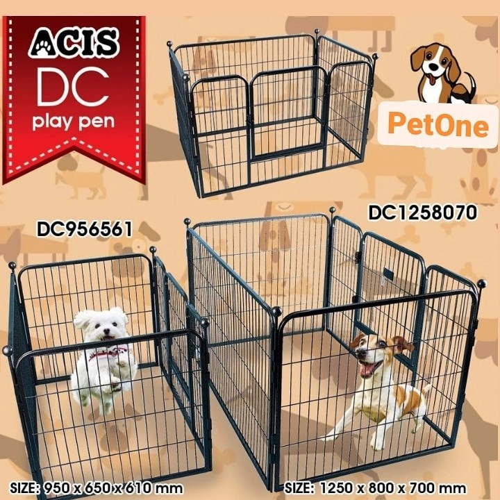 DC Play Pen Fence DC956561 - Pet Dog Pagar Kandang Anjing Hewan