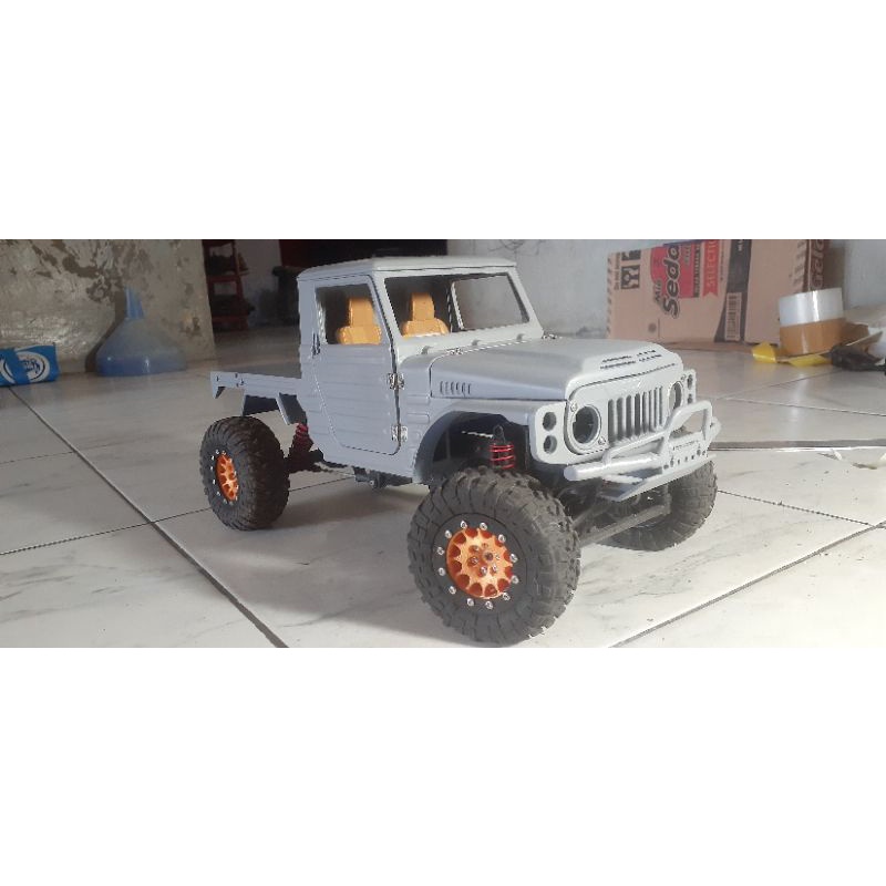 body RC WB 313 mm lengkap interior