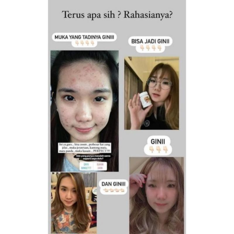 Frutablend HWI Mencerahkan kulit secara merata dan membantu ksehatan jantung[30kapsul] ASLI 100%