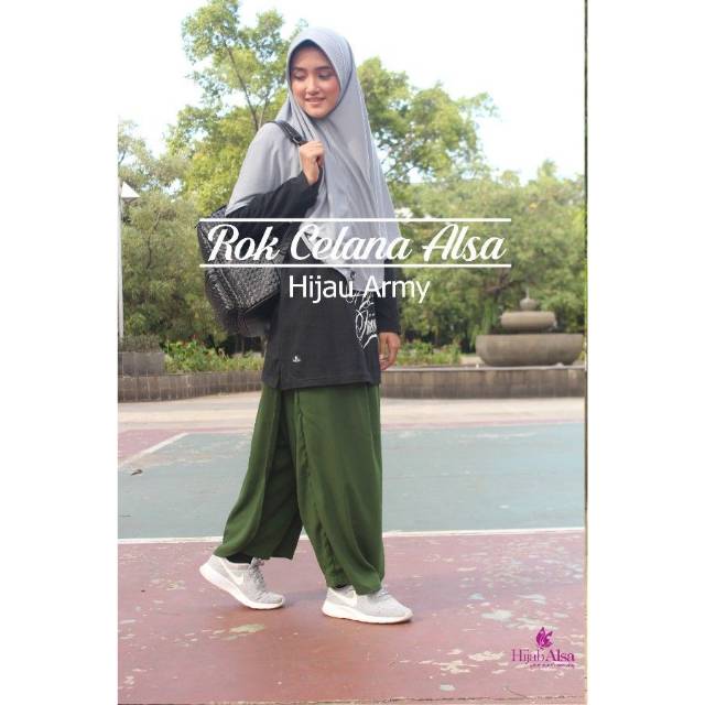 Hijab Alsa  - Rok Celana Alsa / Rona