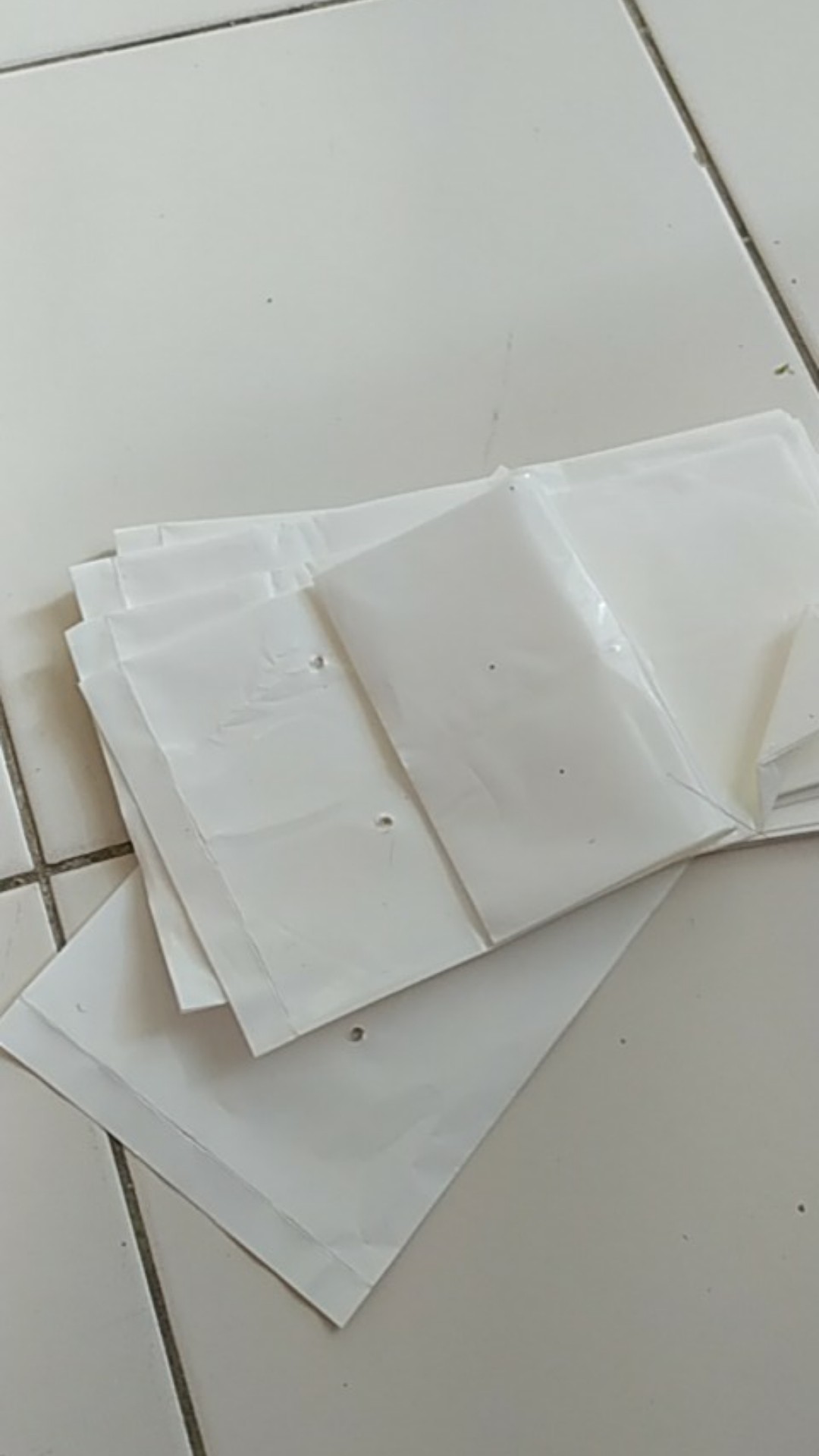 Polybag Putih 25 X 25