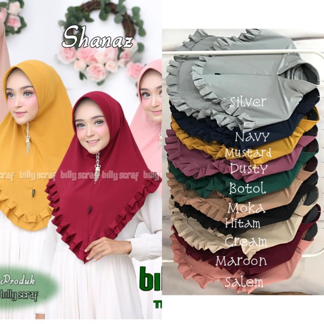 Billy Scraf Hijab Instan