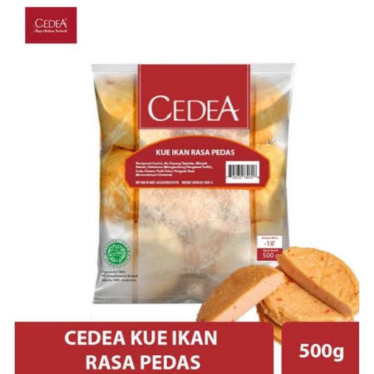 

kue ikan pedas cidea