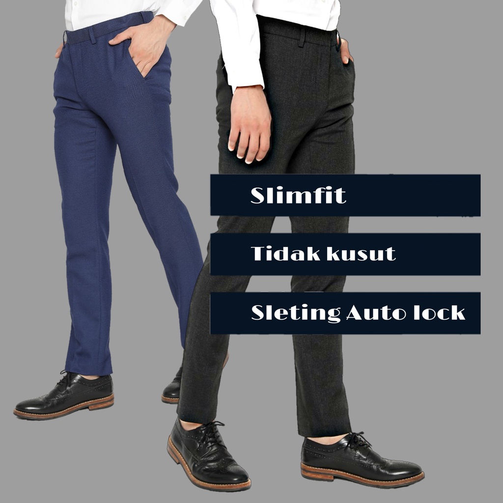 Celana formal celana bahan celana katun Celana Kerja