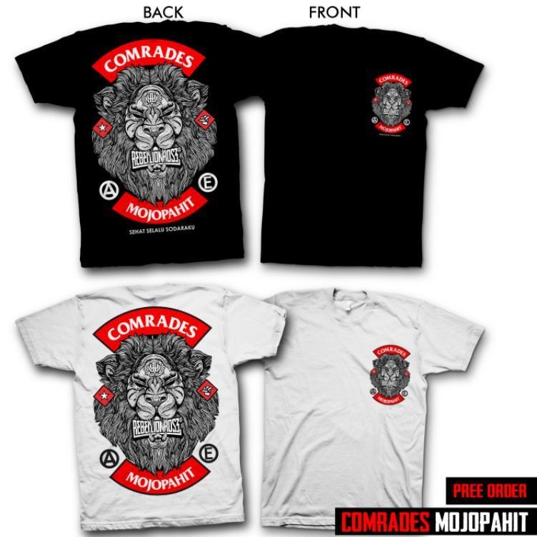 KAOS COMRADES MOJOPAHIT