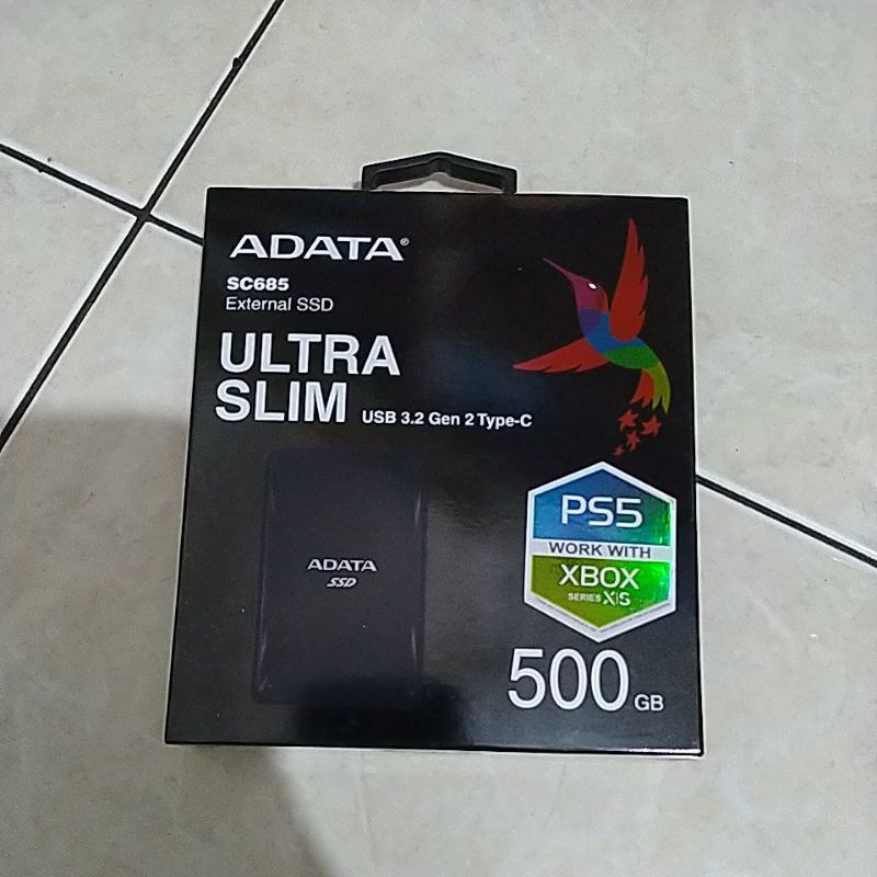SSD EXTERNAL ADATA 500GB