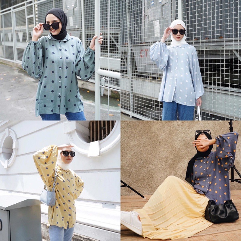 LILO BLOUSE - Vanilla Hijab