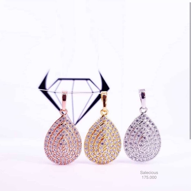 Kalung luxury lapis emas 18K