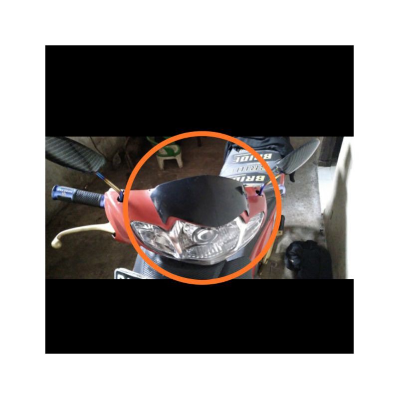 Visor Windshield Motor Supra X 125 Dan Mio Sporty Supra X Lama Batok Supra