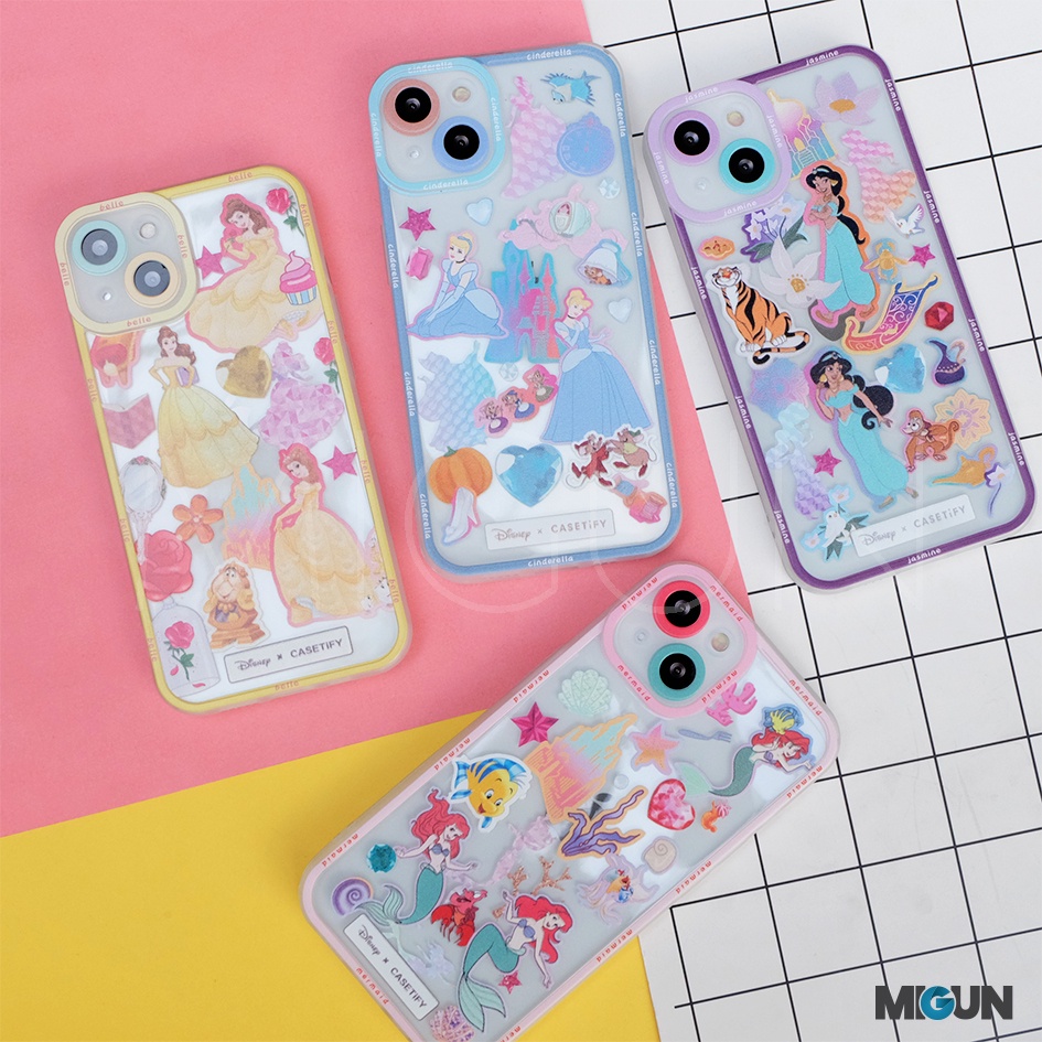 New! DISNEY PRINCESS CASE iPhone 7 8 7Plus 8Plus X XS MAX XR 11 12 13 PRO PROMAX