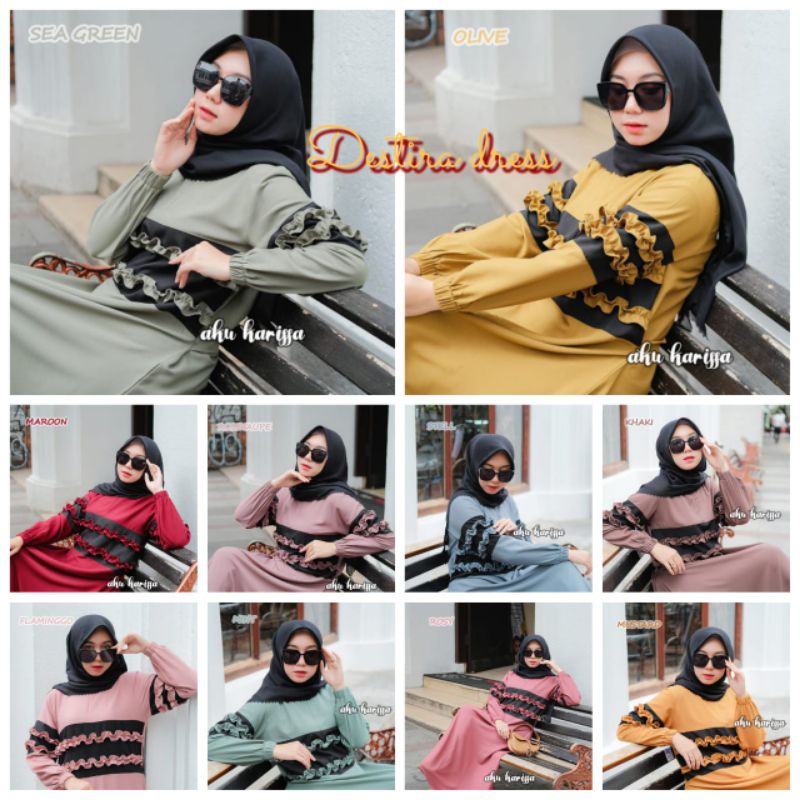 Destira dress by Aku Karissa  / Gamis ORI / Gamismodern12