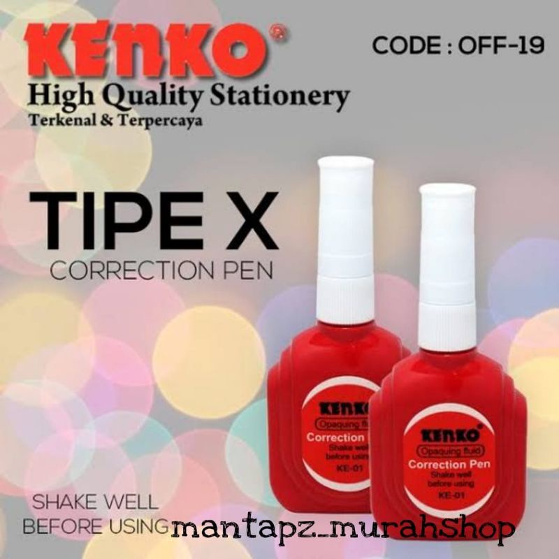 

Tip-Ex / TIPX KENKO Correction Pen KE-01