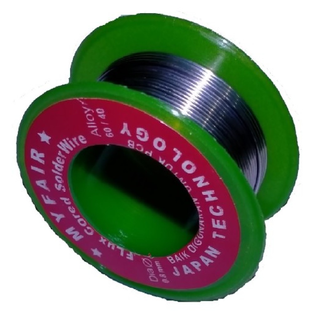 Timah Solder Diameter 0.8mm Meteran