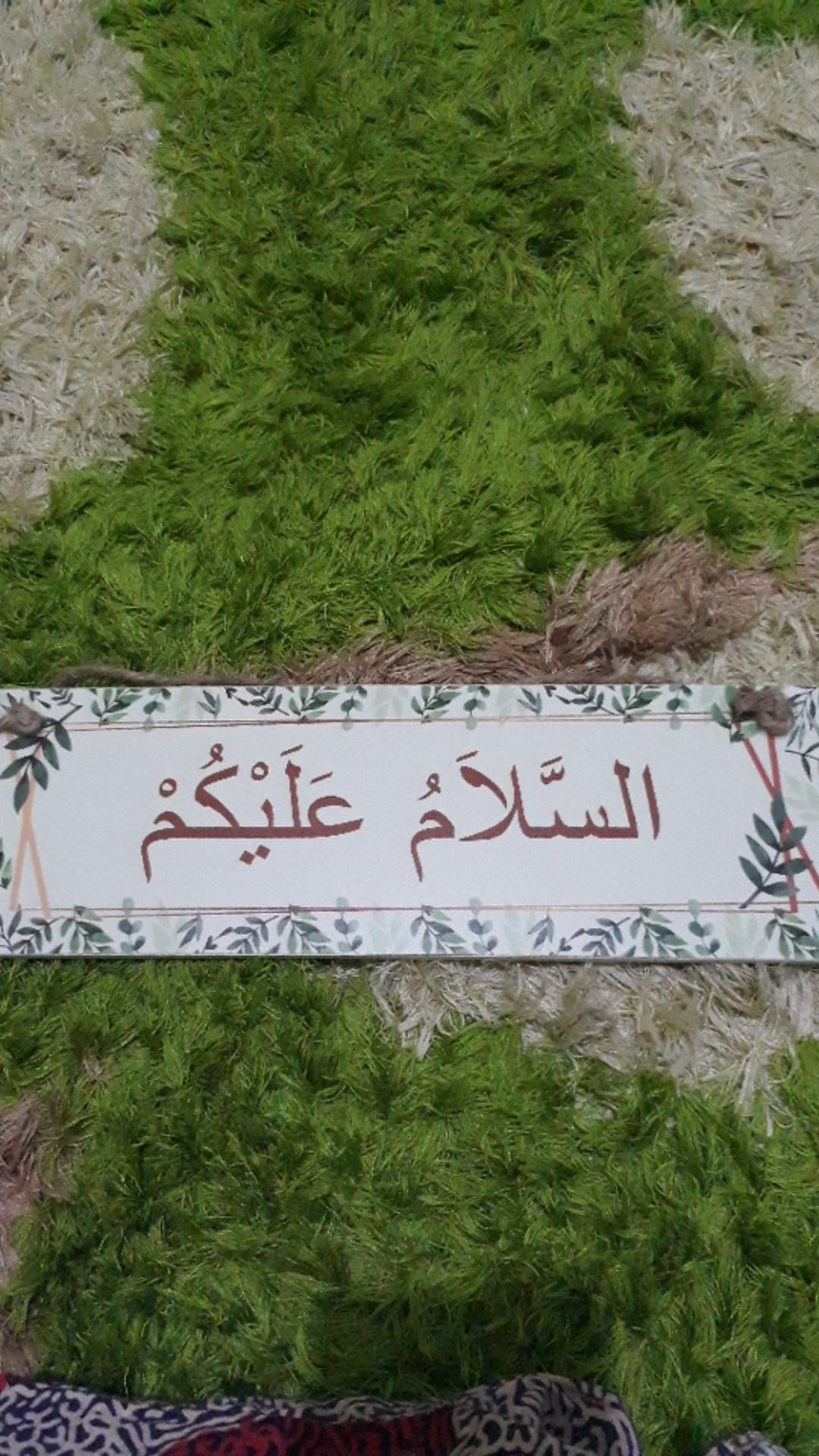 Wooden Projects Walldecor Pajangan Pintu Rumah Sign Tropical - B32