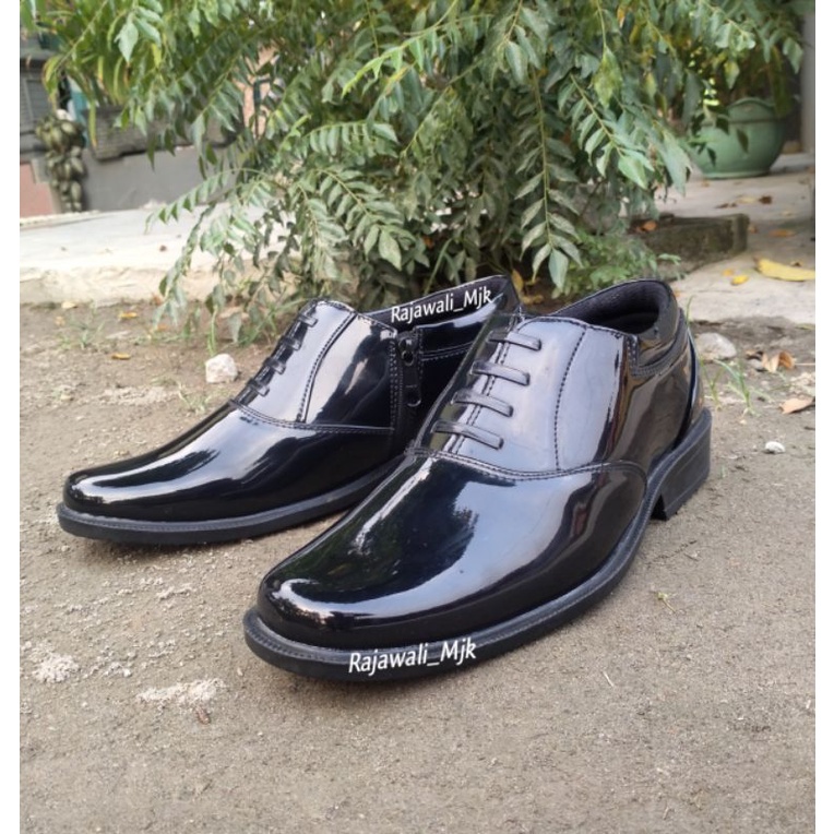 SEPATU PDH 02 Security/TNI/POLRI/Formal kulit kilap