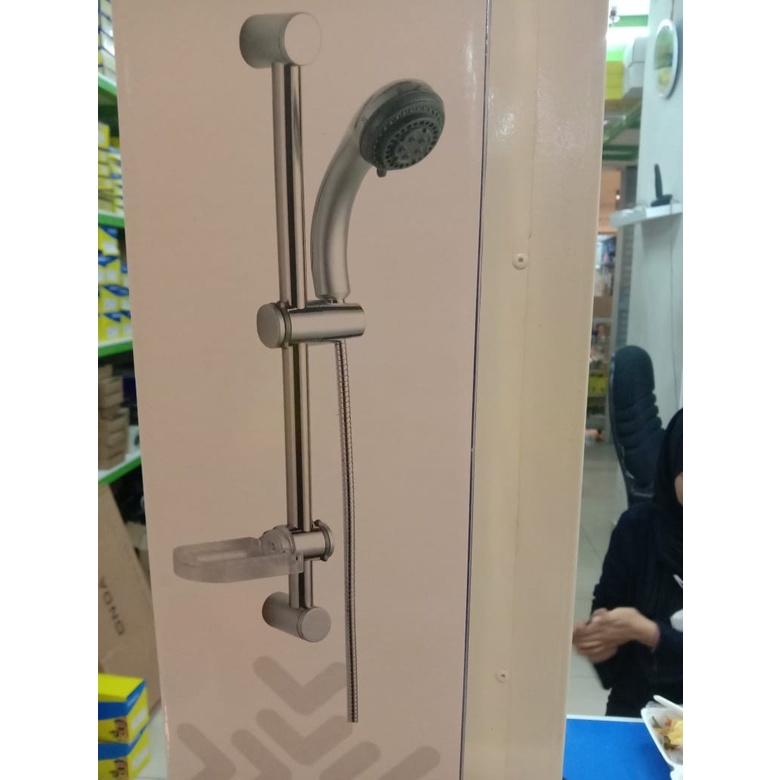 Shower Set With Slide Rail Merk FRAP Type IF8003 ukuran 1/2 inch