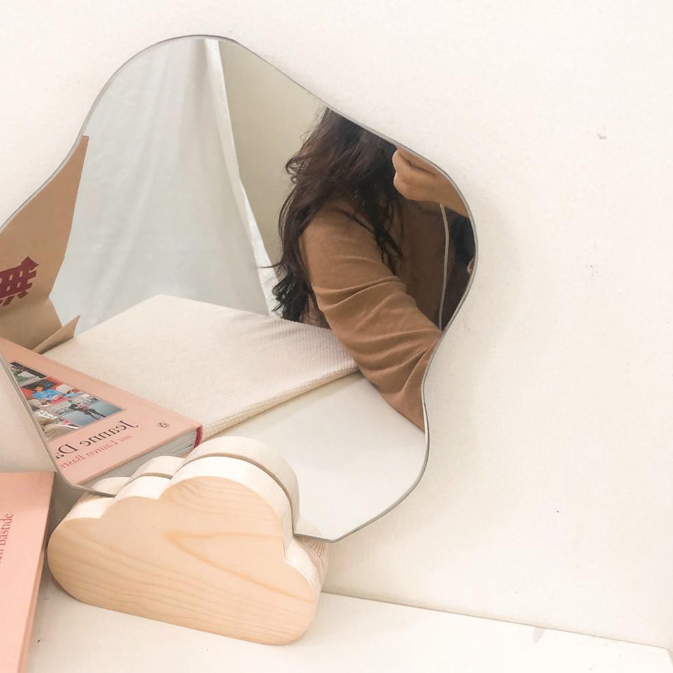 Special Kaca Cermin Dekorasi Aesthetic Irregular Mirror Estetik Shopee Indonesia