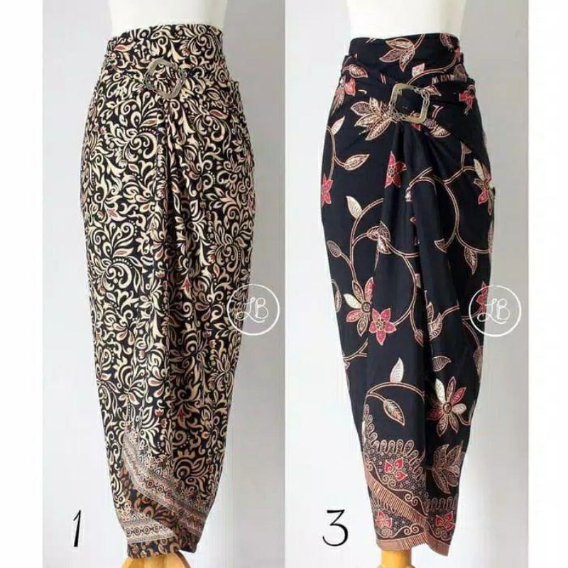 ROK LILIT MODERN / BAWAHAN BATIK MOTIF TERLENGKAP / ROK LILIT BATIK / ROK LILIT