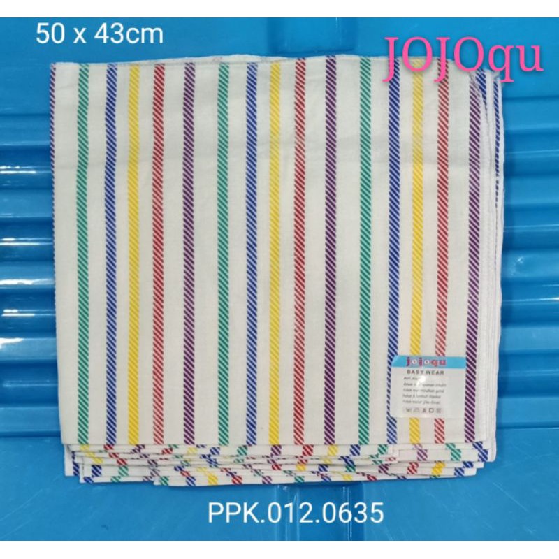 6 pcs Popok kain lorek bayi JUMBO Alas ompol bayi alas menyusui bayi Jojoqu