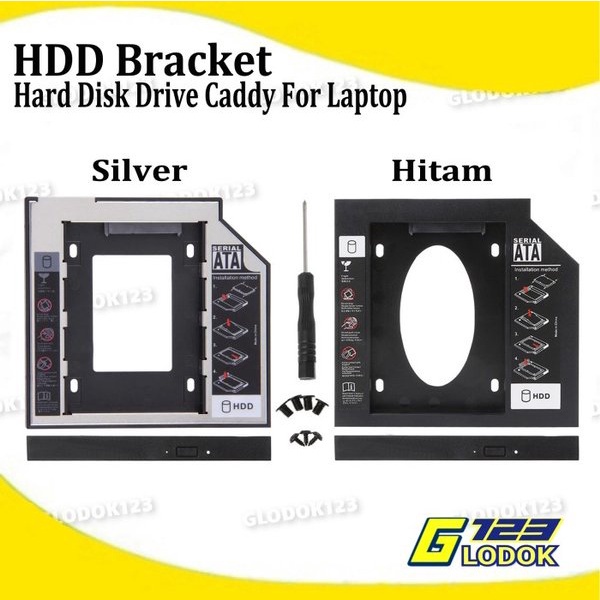 SSD HDD Second Caddy Slim 9.5mm 12.7mm Sata