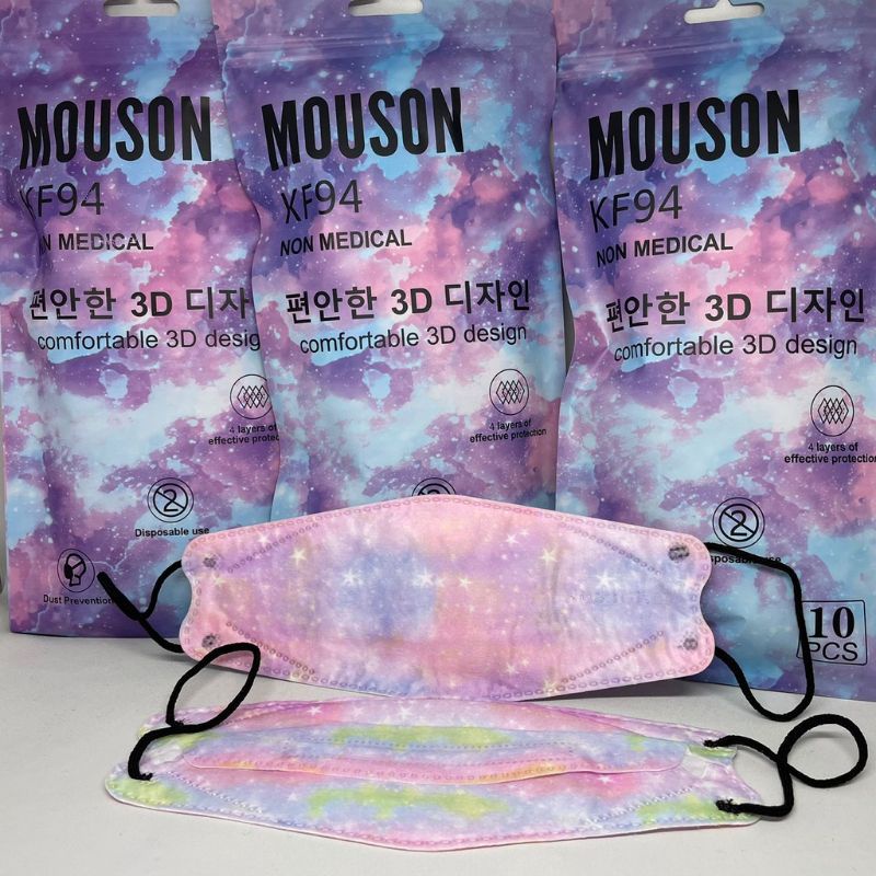 ✅ 1PCS KF94 MOTIF MASKER KOREA GRADASI MOUSON