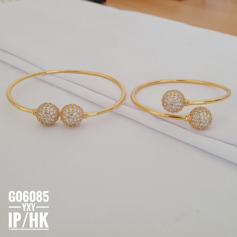 Gelang Yaxiya Bangle Boldis Zircon G06085