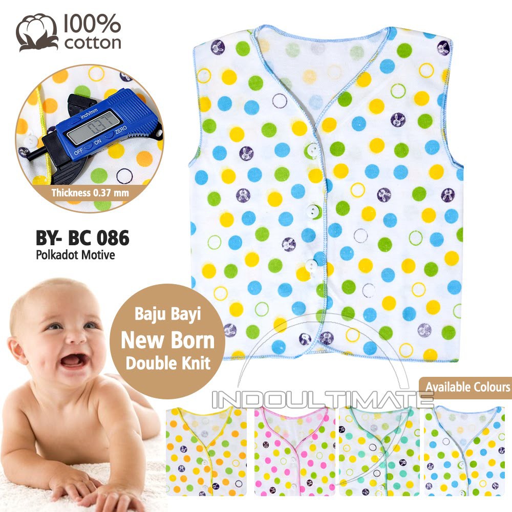 Baju bayi Newborn Lengan Pendek Motif Pakaian Kaos Anak Bayi Laki laki perempuan BC-087