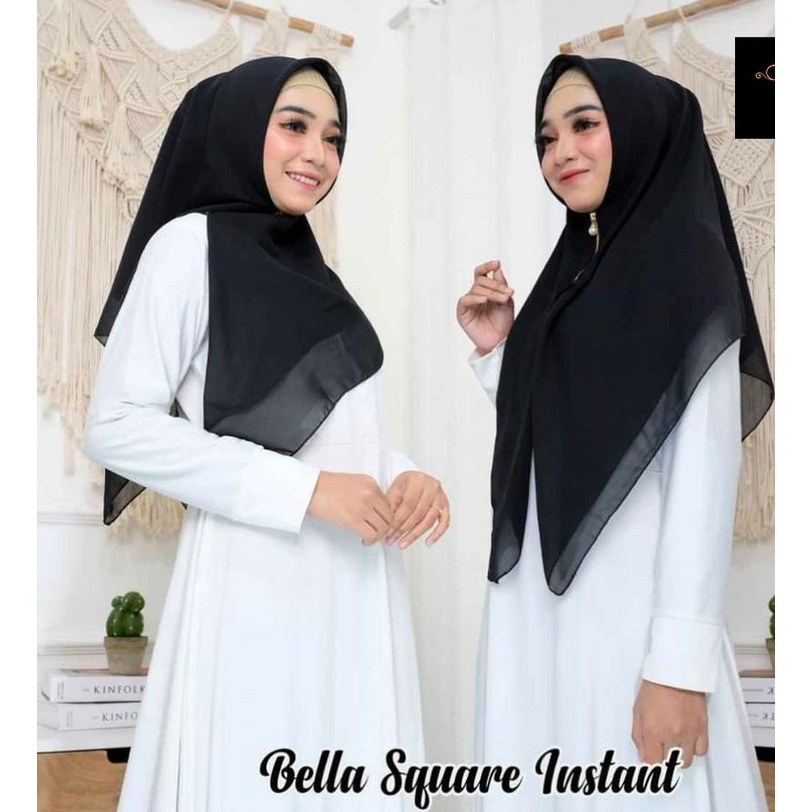 Kerudung Instan Resleting Bella Zipper Instan