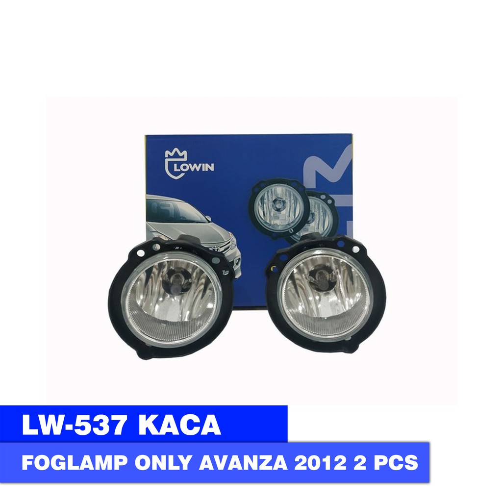 FOGLAMP ONLY | LAMPU KABUT LOWIN LW 537 TOYOTA AVANZA 2012 KACA 2 PCS