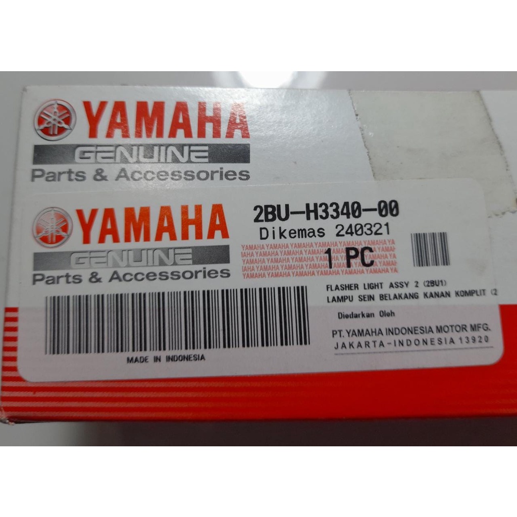 Lampu Sen Sein Riting Kanan Belakang Yamaha X Ride 2BU H3340 00