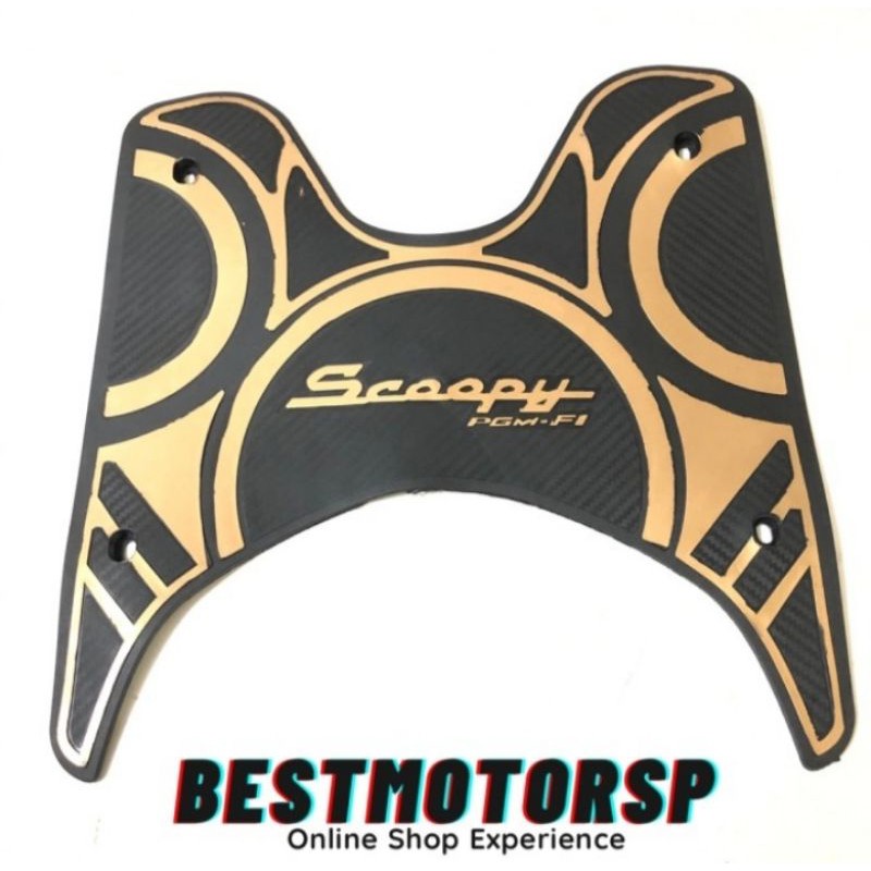 Karpet Pijakan Kaki Scoopy New - Karpet Scoopy PGM Fi